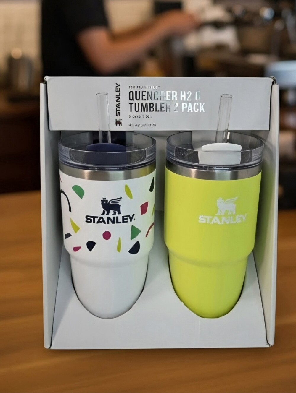 Stanley 2pk 20oz Stainless Steel H2.0 Flowstate Quencher Tumblers -